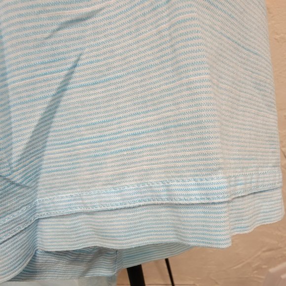 IZOD Saltwater Casual Button Down Shirt Light Blue - Picture 7 of 7